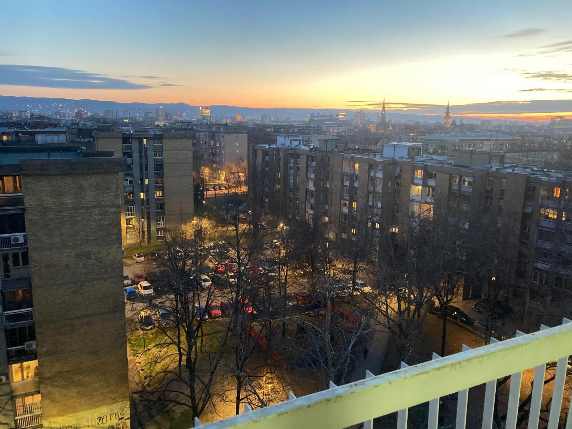 Apartman Bane 021 With A View Novi Sad Exterior foto